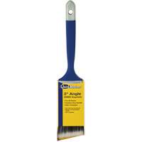 Pinceau &agrave; angle Quick Solutions, Polyester, Manche Plastique, Largeur de 2" We Share Industrial Supply