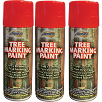 Peinture fluorescente pour marquer les arbres Aervoe 690, Rouge fluorescent, 16 oz We Share Industrial Supply