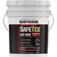 SafeTex&reg; Easy-Tread Acrylic Coating, 4 gal., Water-Based, Flat/Textured, Red We Share Industrial Supply