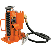 370A Cric-bouteille, 12 tonnes, Air comprim&eacute;/hydraulique, 19-1/2" Hauteur &eacute;lev&eacute;e We Share Industrial Supply