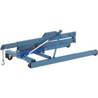 Portable Floor Cranes, 8' Lift, 2000 lbs. (1 tons), 82-1/2" Arm, 69-1/4" H We Share Industrial Supply