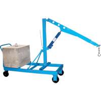 Floor Cranes - Reverse Boom, 8' Lift, 2000 lbs. (1 tons), 57" Arm, 78" H We Share Industrial Supply