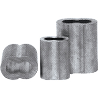 Manchons ovales en aluminium We Share Industrial Supply