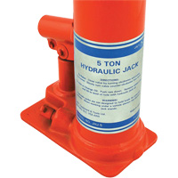 JHJ-5 Crics &agrave; bouteille pour usage tr&egrave;s intensif, 5 tonne(s), 15-3/8" Hauteur &eacute;lev&eacute;e We Share Industrial Supply