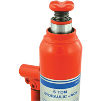 JHJ-5 Crics &agrave; bouteille pour usage tr&egrave;s intensif, 5 tonne(s), 15-3/8" Hauteur &eacute;lev&eacute;e We Share Industrial Supply