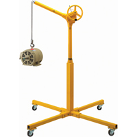 Hauts crochets &eacute;l&eacute;vateurs industriels avec base mobile, Capacit&eacute; 500 lb (0,25 tonne) We Share Industrial Supply
