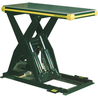 Table &eacute;l&eacute;vatrice hydraulique &agrave; ciseaux Backsaver, Acier, 24" la x 48" lo, Capacit&eacute; 4000 lb We Share Industrial Supply