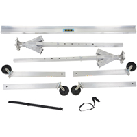 Grue mobile ajustable en aluminium, 8' lo, Capacit&eacute; 2000 lb (1 tonne) We Share Industrial Supply