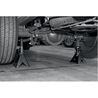 Jack Stands, Locking Pin, 6 tons Capacity, 15-7/10" - 24-2/5" H We Share Industrial Supply