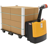 Fully Powered Electric Pallet Truck, 3300 lbs. Cap., 48" L x 28.25" W We Share Industrial Supply