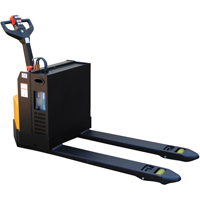 Fully Powered Electric Pallet Truck, 4500 lbs. Cap., 48" L x 30.25" W We Share Industrial Supply