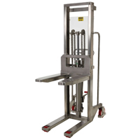 Hefti-Lift Load Stacker, Foot Pump Operated, 880 lbs. Capacity, 59" Max Lift We Share Industrial Supply
