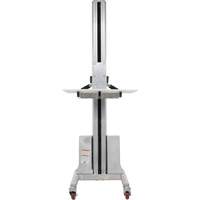 Quick Lift Stacker, Electric Operated, 175 lbs. Capacity, 57" Max Lift We Share Industrial Supply