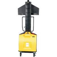 Gerbeur motoris&eacute; avec m&acirc;t &eacute;troit, Fonctionnement &eacute;lectrique, Capacit&eacute; 1500 lb, Lev&eacute;e max 63" We Share Industrial Supply