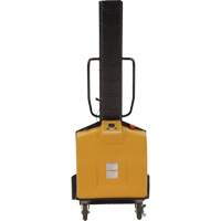 Narrow Mast Powered Lift Stacker, Electric Operated, 1000 lbs. Capacity, 63" Max Lift We Share Industrial Supply