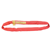 Polyester Round Sling, Red, 3" W x 10' L, 14000 lbs. Vertical Load We Share Industrial Supply