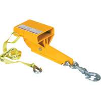 Crochet de levage avec tendeur automatique, Ouverture des fourches 5-1/2" x 1-1/2" We Share Industrial Supply