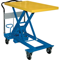 Table &eacute;l&eacute;vatrice &agrave; ciseaux Dandy Lift, 35-5/8" lo x 23-3/5" la, Acier, Capacit&eacute; 1100 lb We Share Industrial Supply