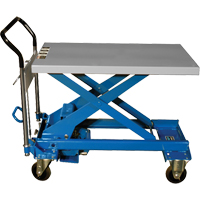 Table &eacute;l&eacute;vatrice &agrave; ciseaux Dandy Lift, 39-2/5" lo x 23-3/5" la, Acier, Capacit&eacute; 1760 lb We Share Industrial Supply