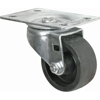 Roulette &agrave; usage l&eacute;ger, Pivotant, 2-1/2" (63,5 mm), Polyol&eacute;fine, 200 lb (91 kg) We Share Industrial Supply