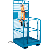 Nacelle &eacute;l&eacute;vatrice pour travail en hauteur, 36" x 36" x 72" h, Capacit&eacute; de 1000 lb, Acier We Share Industrial Supply