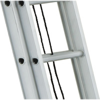 Industrial Heavy-Duty Straight Ladders, 8', Aluminum, 300 lbs., CSA Grade 1A We Share Industrial Supply