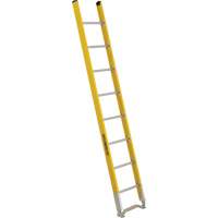 Single Section Straight Ladder - 6100 Series, 8', Fibreglass, 375 lbs., CSA Grade 1AA We Share Industrial Supply