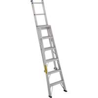 2700 Series Industrial Duty Multi-Way Ladders, 6', Aluminum, 250 lbs. Cap., ANSI 1, CSA 1 We Share Industrial Supply