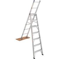2700 Series Industrial Duty Multi-Way Ladders, 7', Aluminum, 250 lbs. Cap., ANSI 1, CSA 1 We Share Industrial Supply