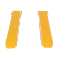 Fork Extensions, 48" L x 8-3/8" W, For Fork Width of 6" We Share Industrial Supply