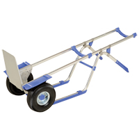 Ergonomic Hand Truck, Combination Handle, Aluminum, 52" Height, 350 lbs. Capacity We Share Industrial Supply