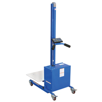 Quick Lift Platform Stacker, Electric Operated, 175 lbs. Capacity, 57" Max Lift We Share Industrial Supply