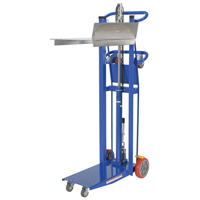 Hydra Lift Platform Stacker, Foot Pump Operated, 750 lbs. Capacity, 52" Max Lift We Share Industrial Supply