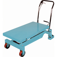 Heavy-Duty Hydraulic Scissor Lift Table, 40" L x 20-1/8" W, Steel, 2200 lbs. Capacity We Share Industrial Supply