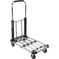 Foldable Platform Trucks, Aluminum, 300 lbs., 28" L x 16" W, 32" High We Share Industrial Supply