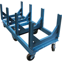 Chariot &agrave; berceaux, 60" lo x 28" la x 29" h, Capacit&eacute; de 5000 lb, Roue Ph&eacute;nolique We Share Industrial Supply