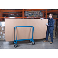 Chariots pour panneaux en placopl&acirc;tre, 44" x 24" x 44", Capacit&eacute; 2000 lb We Share Industrial Supply