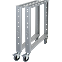 &eacute;tabli - Pieds, Acier, 22" p x 32" h, Paire We Share Industrial Supply