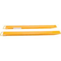 Fork Extensions, 63" L x 6" W, For Fork Width of 5" We Share Industrial Supply
