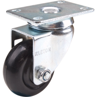 Caster, Swivel, 3" (76 mm), Polyolefin, 250 lbs. (113 kg.) We Share Industrial Supply