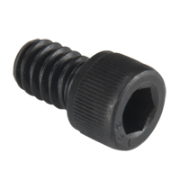 Vis &agrave; douille &agrave; t&ecirc;te creuse, 1/4" dia. x 3/8" lo, Oxyde noir We Share Industrial Supply