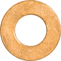 Rondelle plate SAE, 3/8", Zinc jaune We Share Industrial Supply