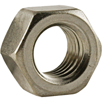 &eacute;crou hexagonal, 1/4", Acier inoxydable, Filetage Fin We Share Industrial Supply