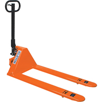 Transpalettes hydrauliques &agrave; profil bas, 48" lo x 27" la, Capacit&eacute; de 3300 lb We Share Industrial Supply