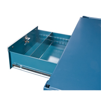 Mobile Service Cart, 2 Tiers, 24" W x 57" H x 40" D, 1200 lbs. Capacity We Share Industrial Supply