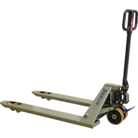 Transpalettes &agrave; &eacute;l&eacute;vation rapide, Acier, 48" lo x 27" la, Capacit&eacute; 5500 lb We Share Industrial Supply