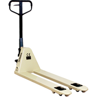 Transpalettes pour all&eacute;es &eacute;troites, Acier, 48" lo x 18" la, Capacit&eacute; 5500 lb We Share Industrial Supply