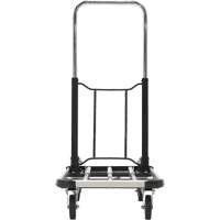 Fold-Up Platform Truck, Stainless Steel, 300 lbs., 28" L x 16" W, 33-1/2" High We Share Industrial Supply