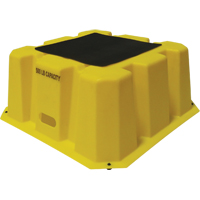 Escabeaux emboîtables industriels, 25" x 25" x Hauteur 10-1/2" We Share Industrial Supply