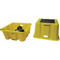 Escabeaux emboîtables industriels, 25" x 25" x Hauteur 10-1/2" We Share Industrial Supply